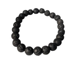 Lava Bracelet for Women Men's Gifts - Protection Healing Crystal Bracelet - 8mm Gemstone Beaded Adjustable